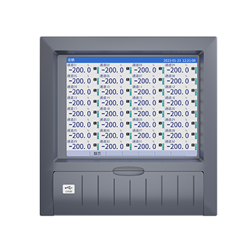 伟德国际victor1946MIK-R8000D 1-40路 10.4英寸 彩屏 无纸记录仪 USB